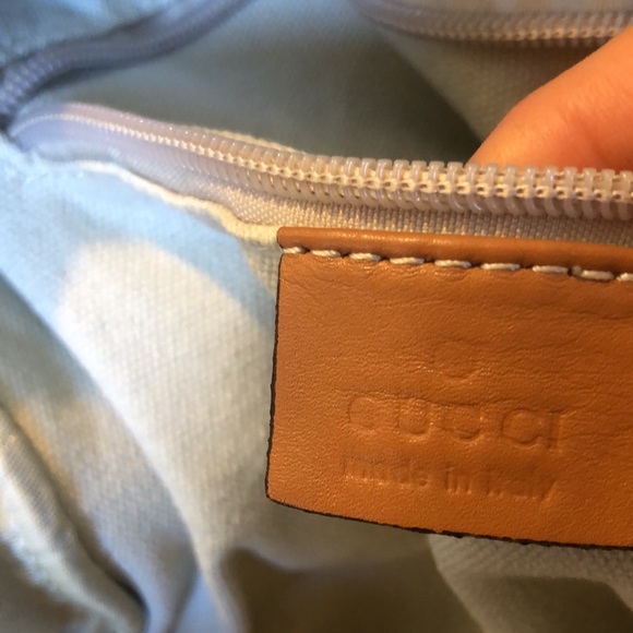 Gucci Nylon Monogram Medium Classic Backpack Blue - Picture 7 of 14